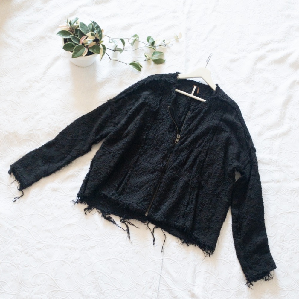 Free People shaggy oversized sweater L (w5)
